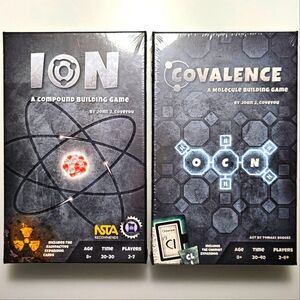 Genius Games ION + COVALENCE Games Set of 2